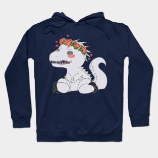 Indominus Rex Flower Crown Chibi Hoodie